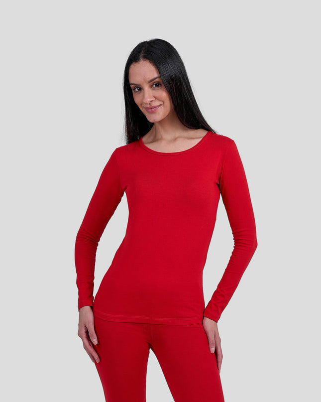 Long Sleeve Top-Round Neck