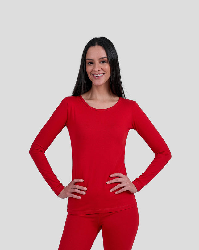 Long Sleeve Top-Round Neck