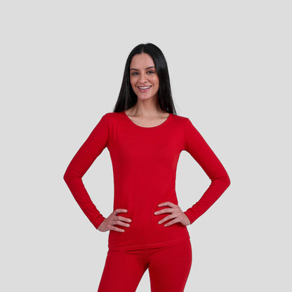 DW 115-6 Tank Top Long Sleeve Crew Neck