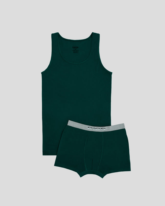 Plain Underwear Set (tank top + Boxer)