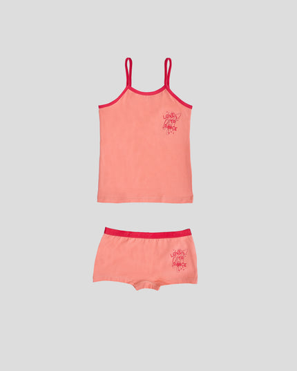 Printed Underwear Set (Top & Bottom)