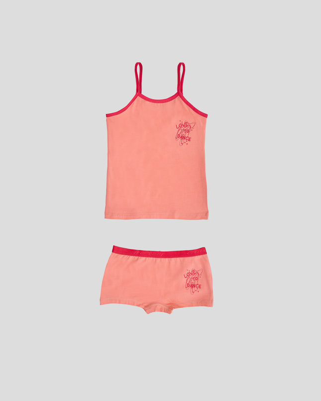 Printed Underwear Set (Top & Bottom)