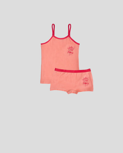 Printed Underwear Set (Top & Bottom)