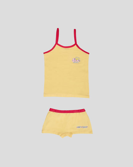 Printed Underwear Set (Top & Bottom)