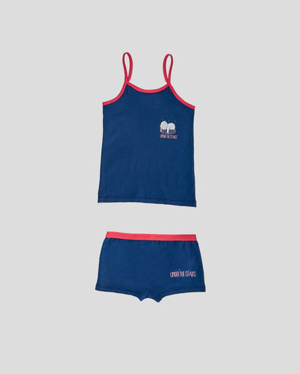 Printed Underwear Set (Top & Bottom)