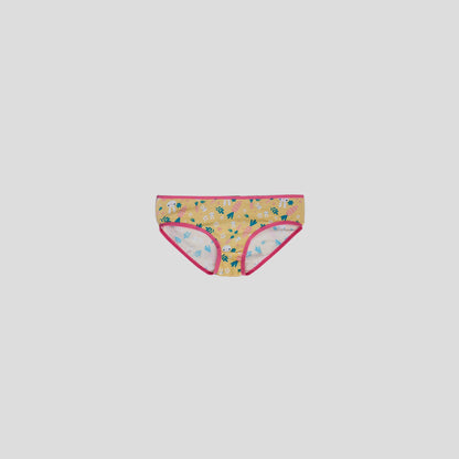 DKG 123 Pack of 3 Printed Underwear for Girls