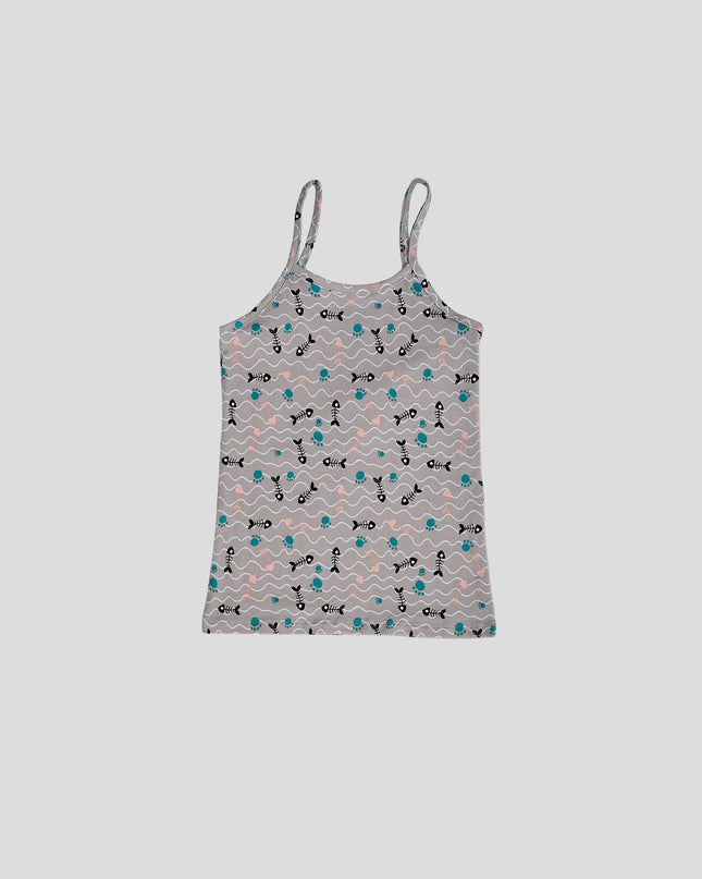 Printed Tank Top Pack Of 2