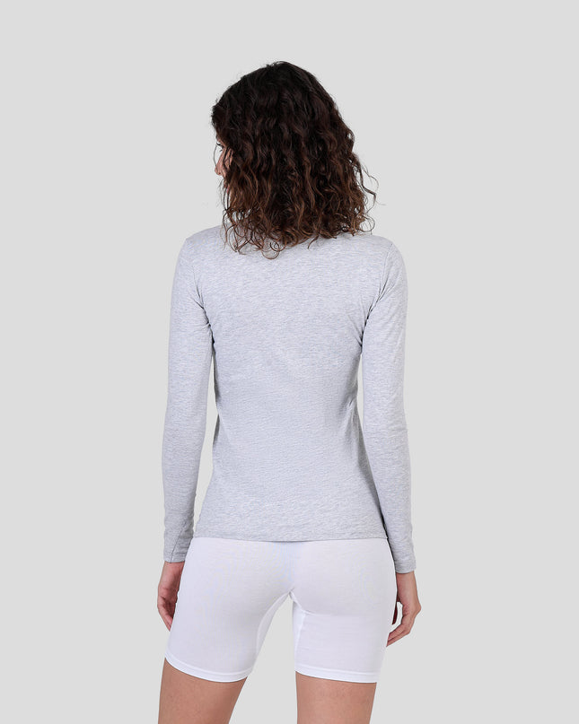 Long Sleeve Top-Round Neck