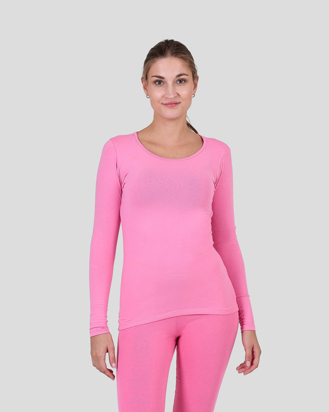 Long Sleeve Top-Round Neck