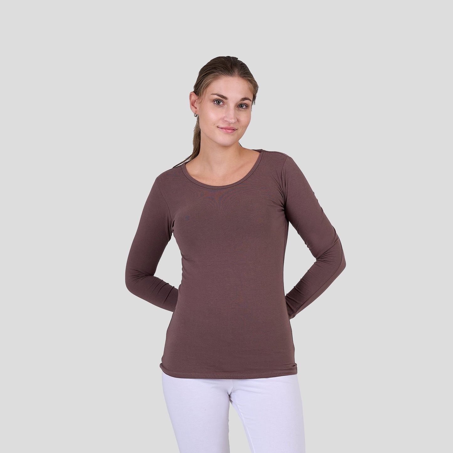 DW 115-6 Tank Top Long Sleeve Crew Neck