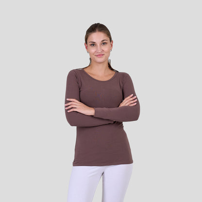 DW 115-6 Tank Top Long Sleeve Crew Neck