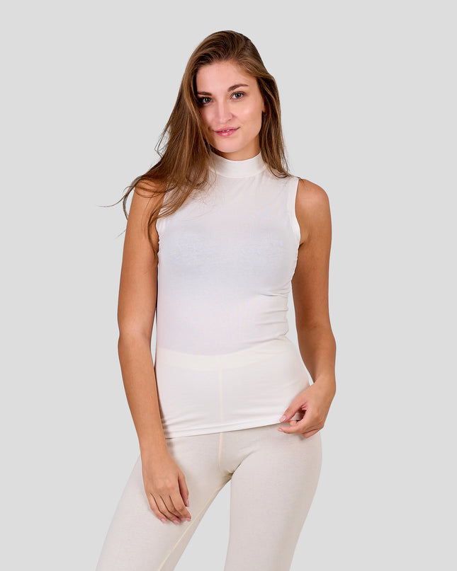 High Neck Sleeveless