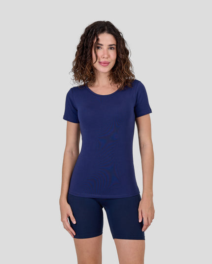 Round Neck Short Sleeve