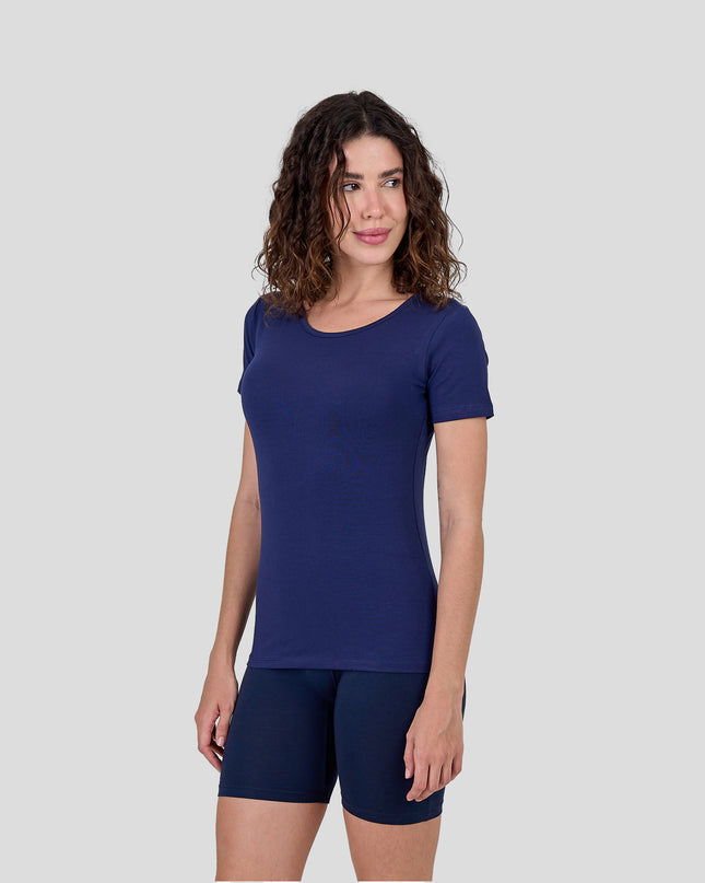 Round Neck Short Sleeve