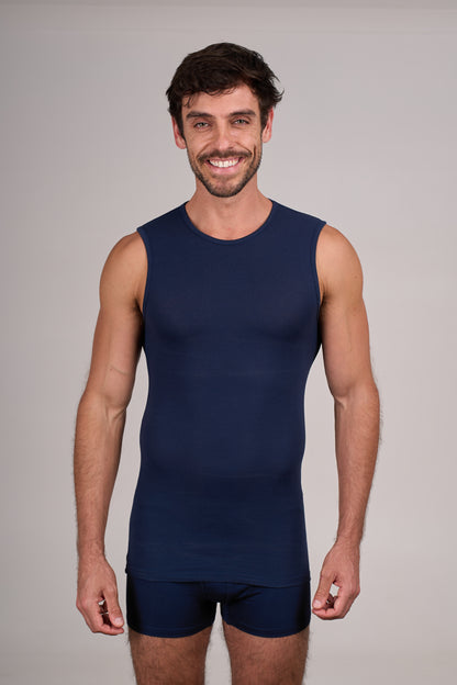 DM 186 Sleeveless Lycra Crew Neck