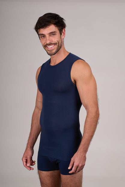 DM 186 Sleeveless Lycra Crew Neck