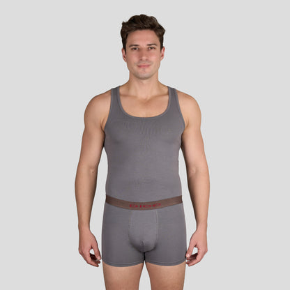 DM 235 Solid Boxer & Tank Top Set