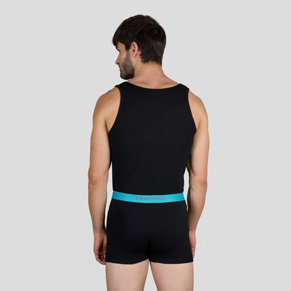 DM 235 Solid Boxer & Tank Top Set