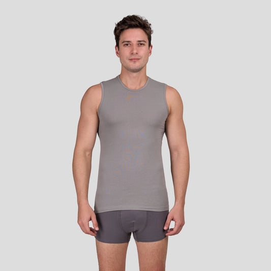 DM 186 Sleeveless Lycra Crew Neck