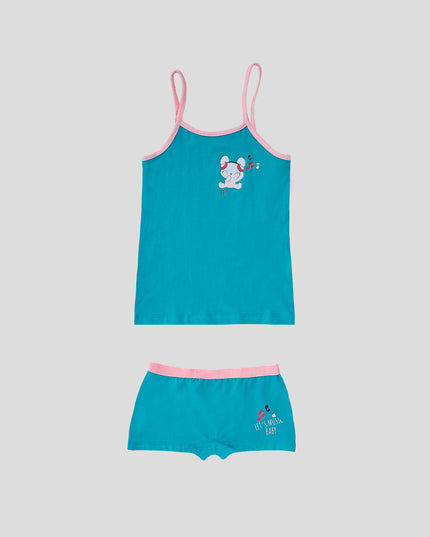 Printed Underwear Set (Top & Bottom)