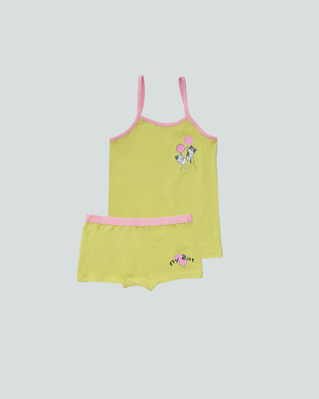 Printed Underwear Set (Top & Bottom)