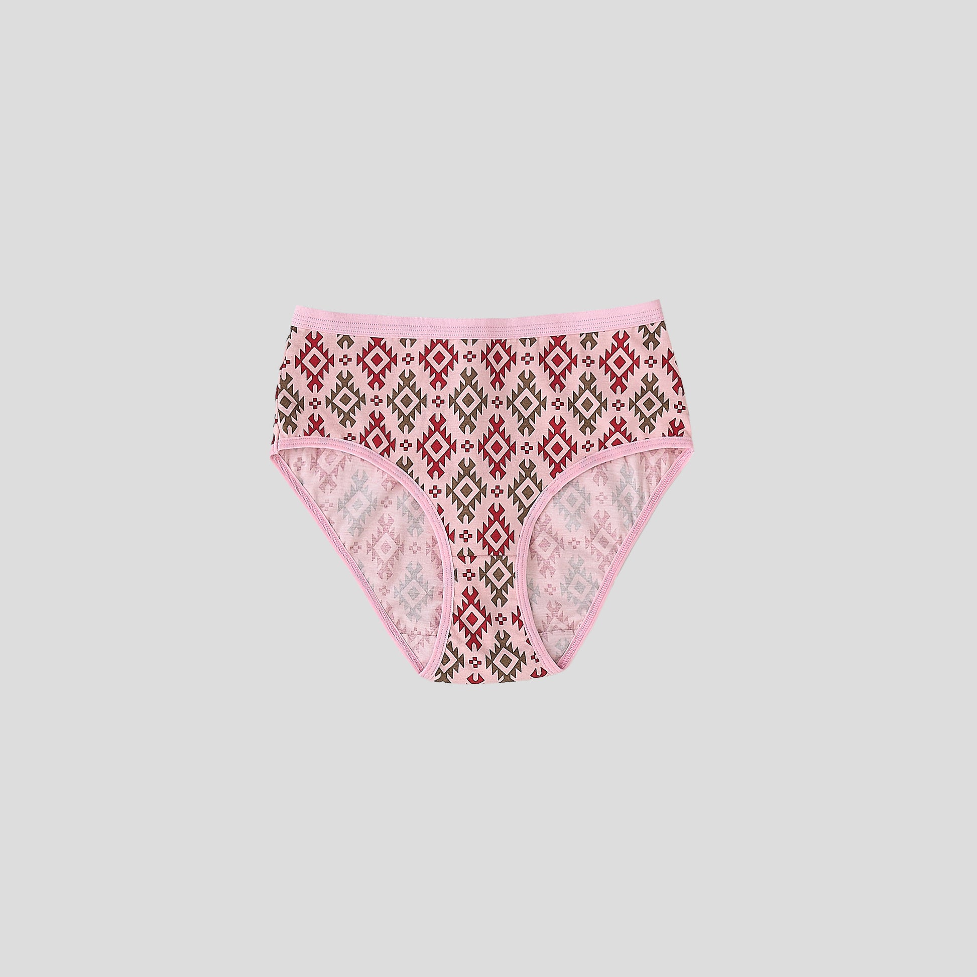 Dice Patterned underwear on a light gray background