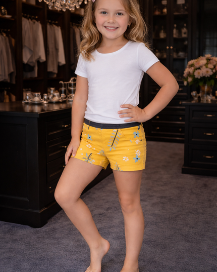 Girl's Printed Short - Pack of 2