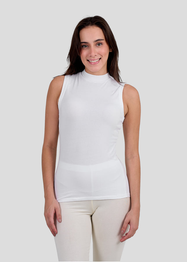High Neck Sleeveless