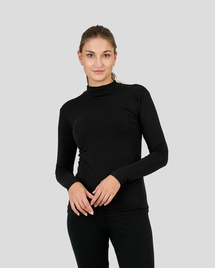 Long Sleeve Mock Neck