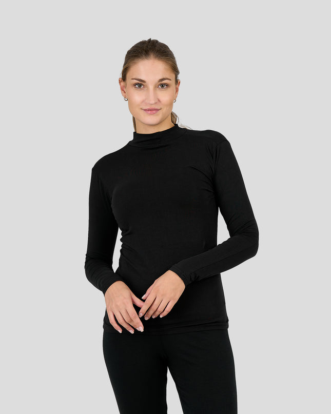 Long Sleeve Mock Neck