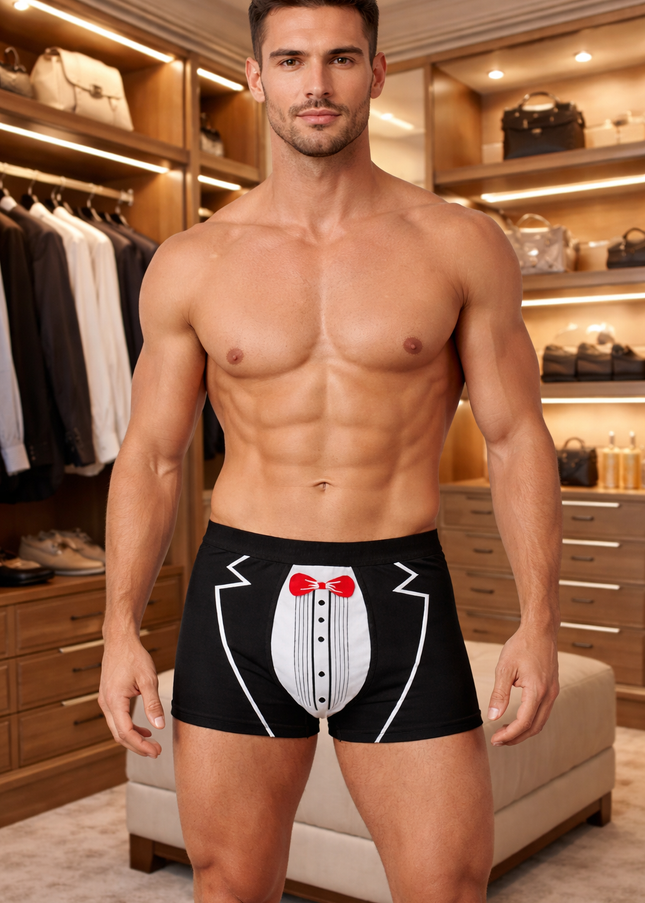 Men's Tuxedo Boxer