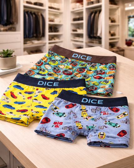 Printed Boxer Brief Pack Of 3