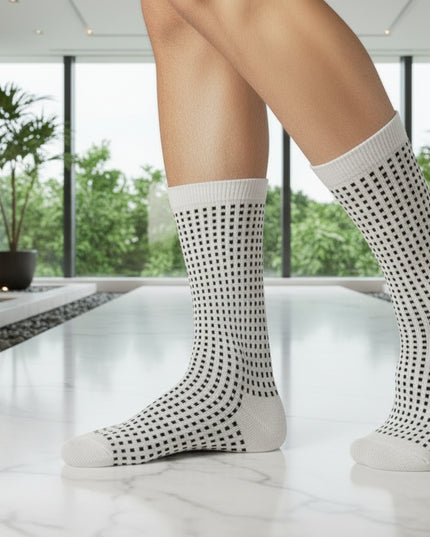 Printed Classic Lycra Socks