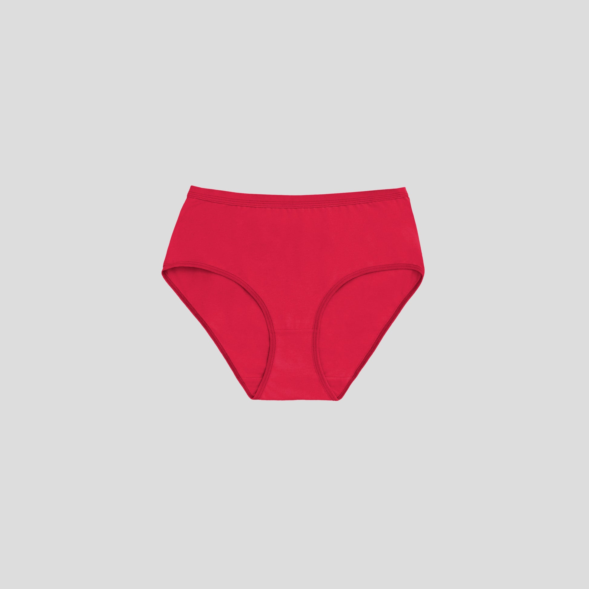 Dice Red women's underwear on a gray background