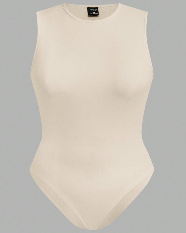 Women's bodysuit wide strap