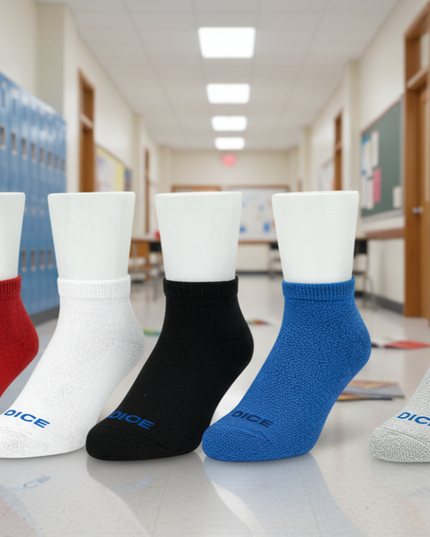 Boys’ socket half terry socks – 5 pack