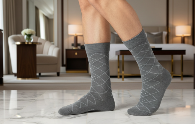 Printed Classic Lycra Socks