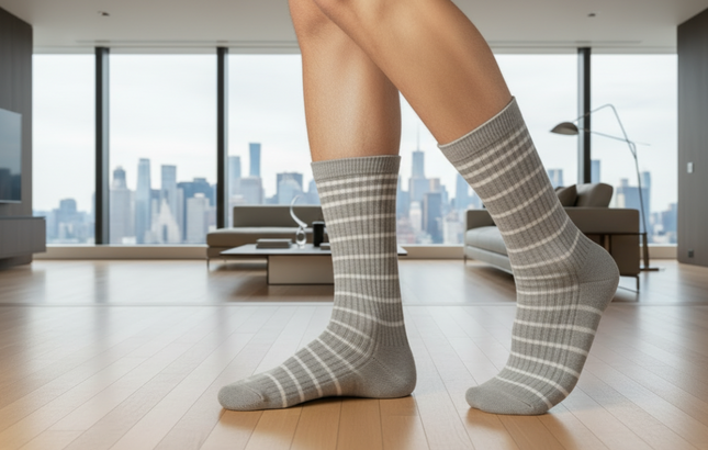 Printed Classic Lycra Socks