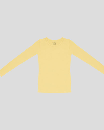 Long Sleeve Top-Round Neck