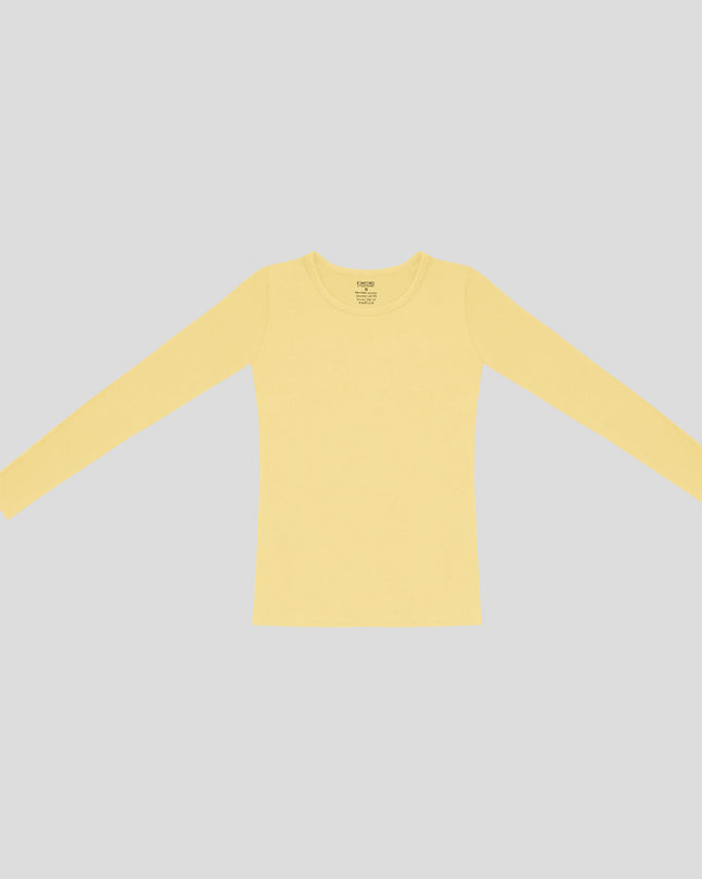 Long Sleeve Top-Round Neck