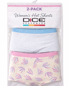 DW hot short AOP P2 / creamy / white / S