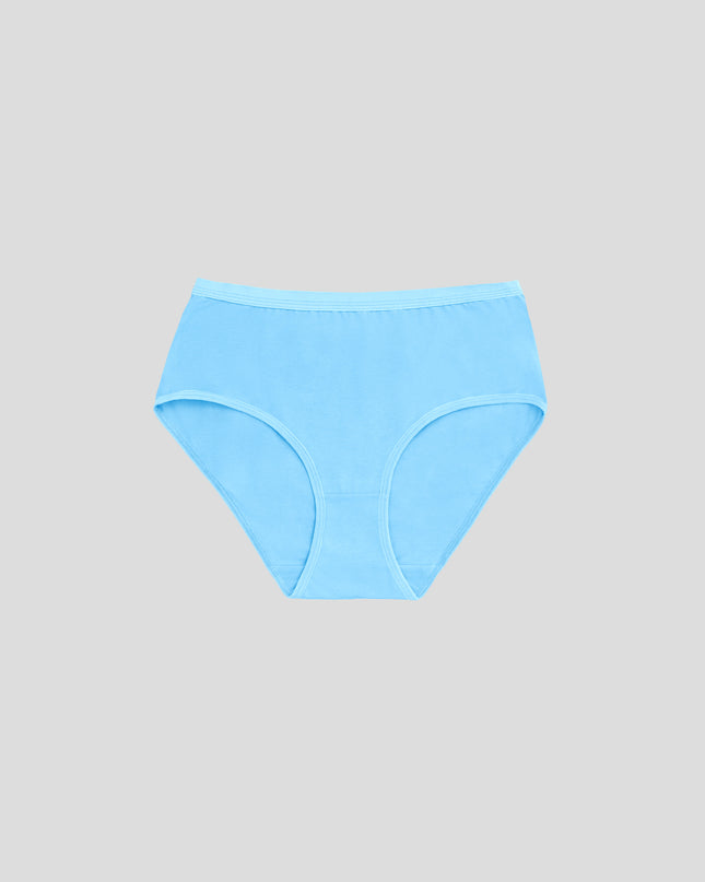 Dice Light blue underwear on a gray background