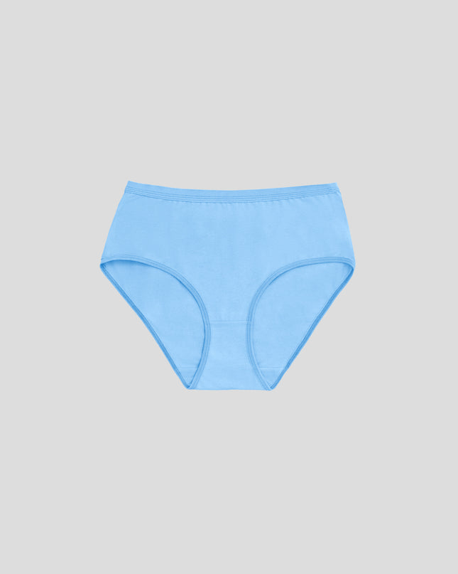Dice Light blue underwear on a gray background