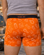 Orange-Mix BOXER / XL / DM 201-01