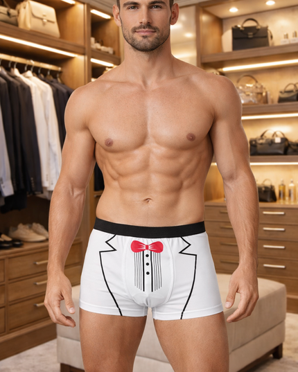 Men's Tuxedo Boxer