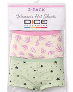 DW hot short AOP P2 / light green / creamy / S