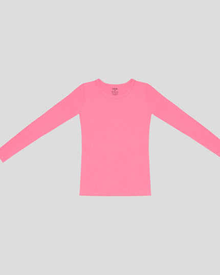 Long Sleeve Top-Round Neck