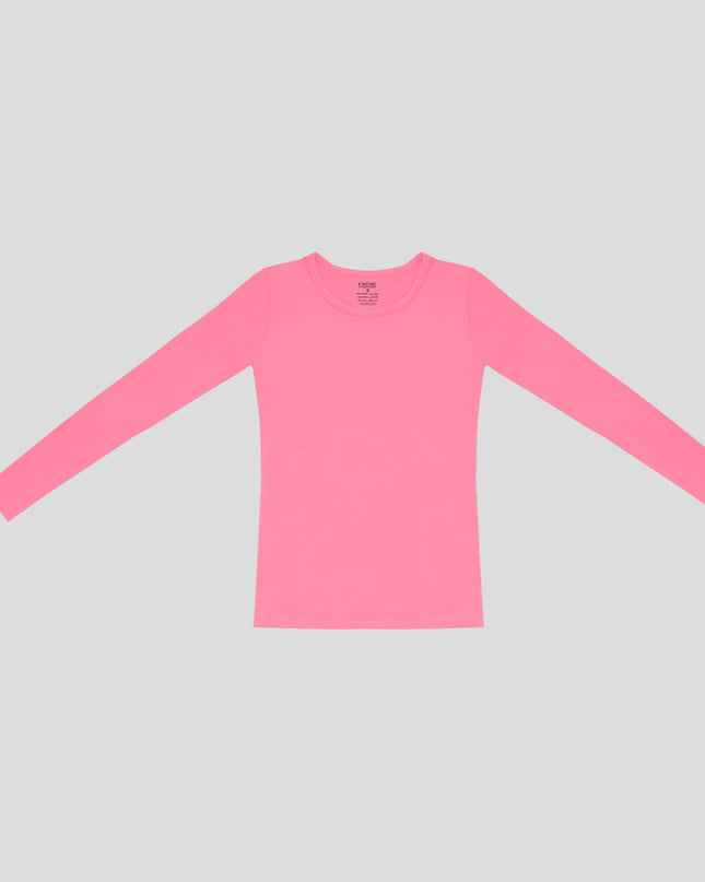 Long Sleeve Top-Round Neck