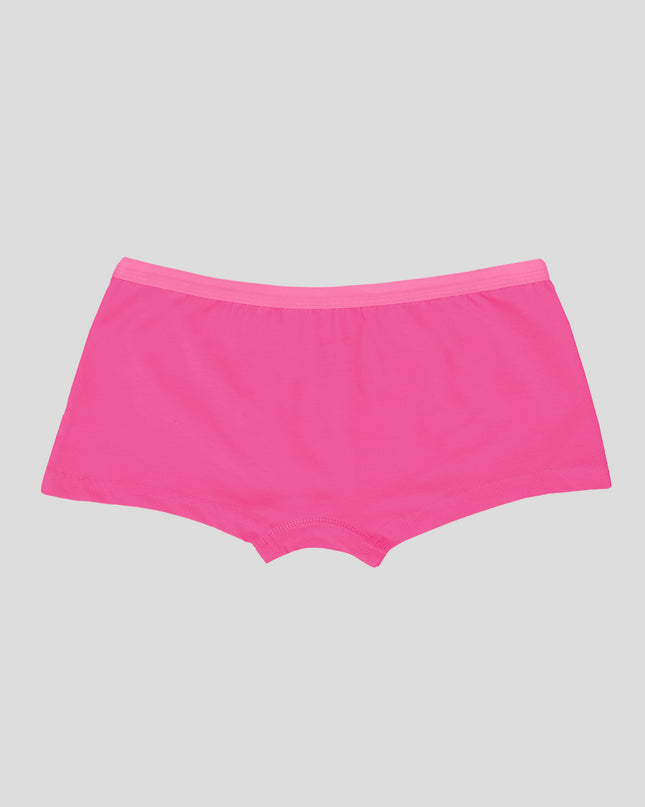 Dice Pink underwear on a light gray background