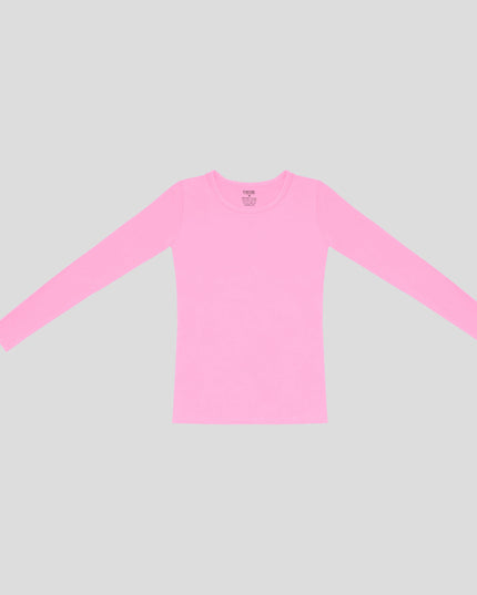 Long Sleeve Top-Round Neck